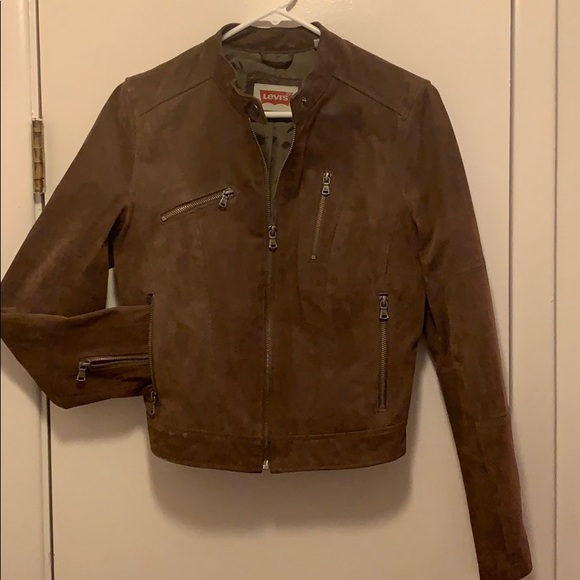 Levi's Jackets & Blazers - Levi’s Suede Leather Moto Jacket